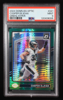 Cooper DeJean 2024 Donruss Optic Green Hyper #221 RC (PSA 9) at PristineAuction.com