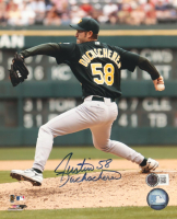 Justin Duchscherer Signed Athletics 8x10 Photo (Beckett) at PristineAuction.com