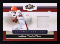 Jim Brown 2007 Donruss Threads Century Legends Materials #7 #178/250 at PristineAuction.com
