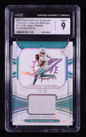 Jaylen Waddle 2021 Panini National Treasures Franchise Treasures Prime Holo Silver #31 RC #21/25 (CGC 9) at PristineAuction.com