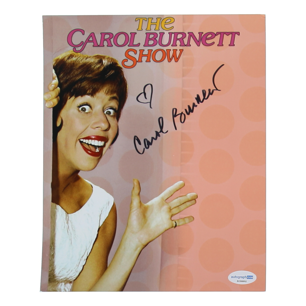 Carol Burnett Signed "The Carol Burnett Show" 8x10 Photo (ACOA) at PristineAuction.com