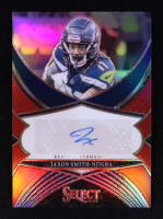 Jaxon Smith-Njigba 2024 Select Select Signatures Prizm Red #19 #62/75 at PristineAuction.com