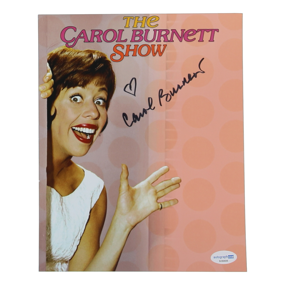 Carol Burnett Signed "The Carol Burnett Show" 8x10 Photo (ACOA) at PristineAuction.com