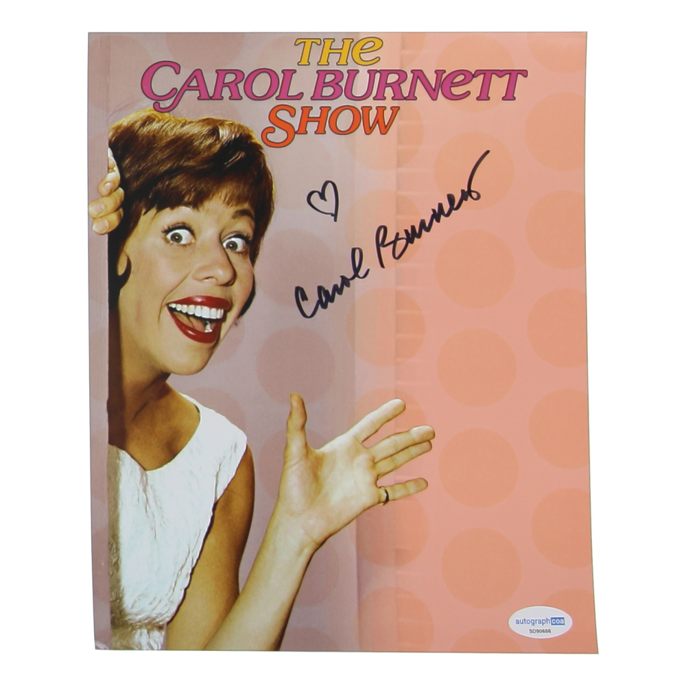 Carol Burnett Signed "The Carol Burnett Show" 8x10 Photo (ACOA) at PristineAuction.com