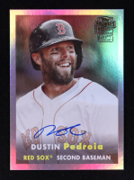 Dustin Pedroia 2024 Topps Archives Fan Favorites Premium Autographs #FFDP #30/99 at PristineAuction.com