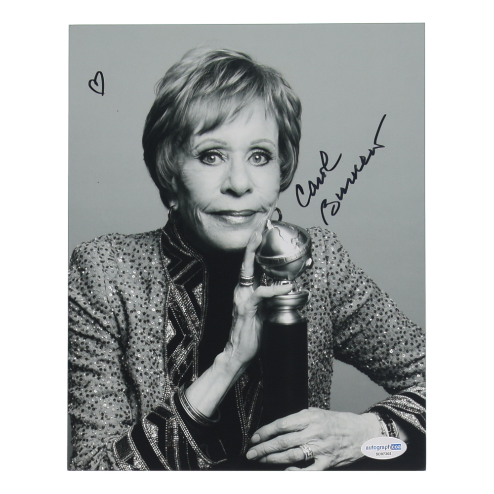 Carol Burnett Signed 8x10 Photo (ACOA) at PristineAuction.com