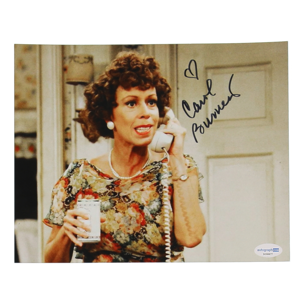 Carol Burnett Signed "Mama's Family" 8x10 Photo (ACOA) at PristineAuction.com
