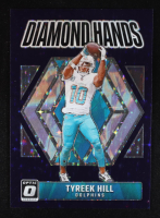 Tyreek Hill  2024 Donruss Optic Diamond Hands Purple Stars #8 #06/25 at PristineAuction.com