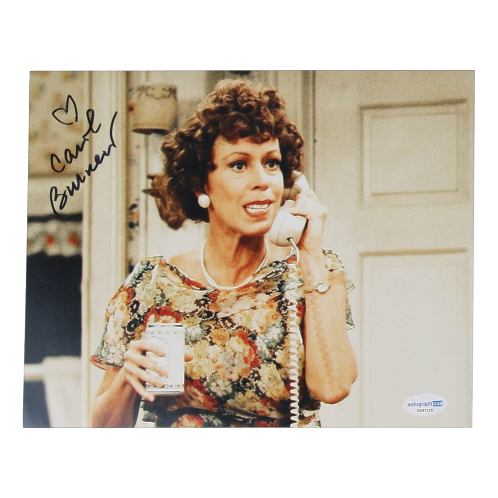 Carol Burnett Signed "Mama's Family" 8x10 Photo (ACOA) at PristineAuction.com