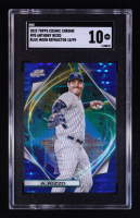 Anthony Rizzo 2022 Topps Cosmic Chrome Blue Moon Refractors #95 #10/99 (SGC 10) at PristineAuction.com