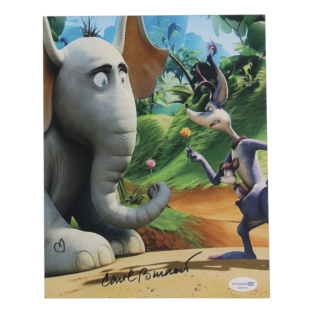 Carol Burnett Signed "Horton Hears a Who!" 8x10 Photo (ACOA) at PristineAuction.com