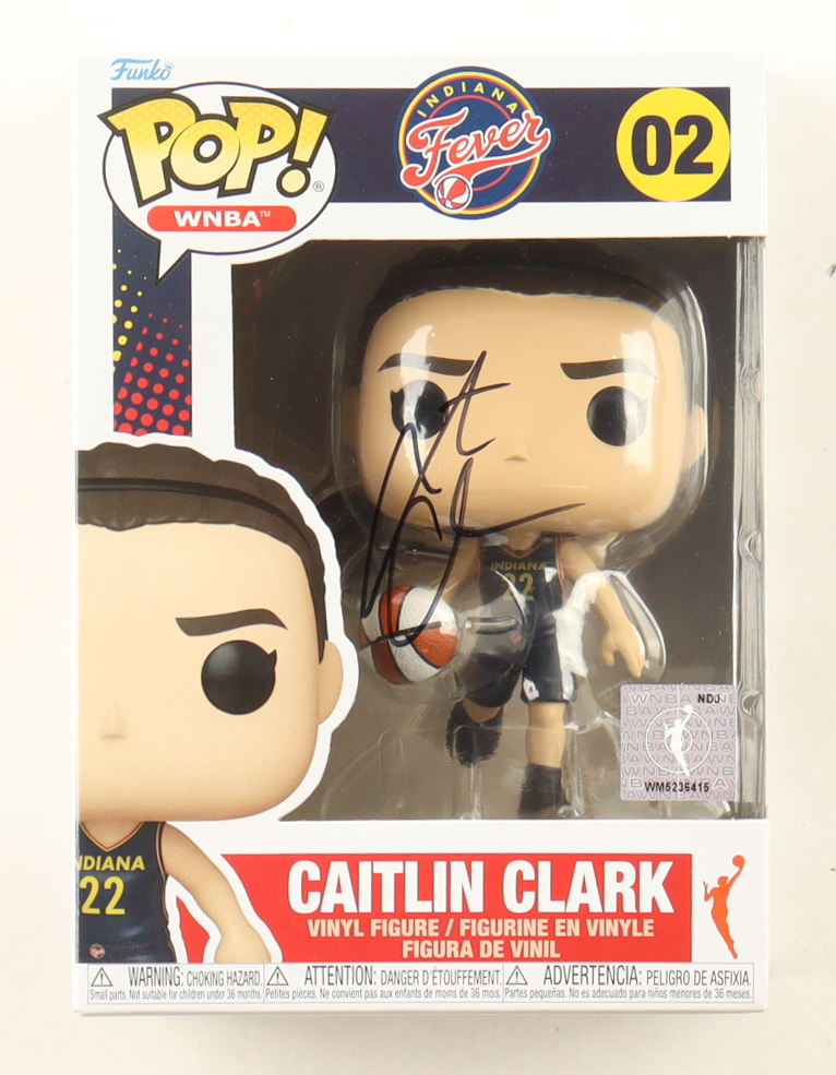 Caitlin Clark Signed Indiana Fever #02 Funko Pop! Vinyl Figure (PSA) at PristineAuction.com Caitlin Clark Signed Indiana Fever #02 Funko Pop! Vinyl Figure (PSA) at PristineAuction.com