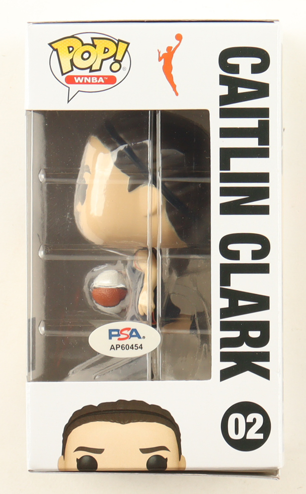 Caitlin Clark Signed Indiana Fever #02 Funko Pop! Vinyl Figure (PSA) at PristineAuction.com Caitlin Clark Signed Indiana Fever #02 Funko Pop! Vinyl Figure (PSA) at PristineAuction.com