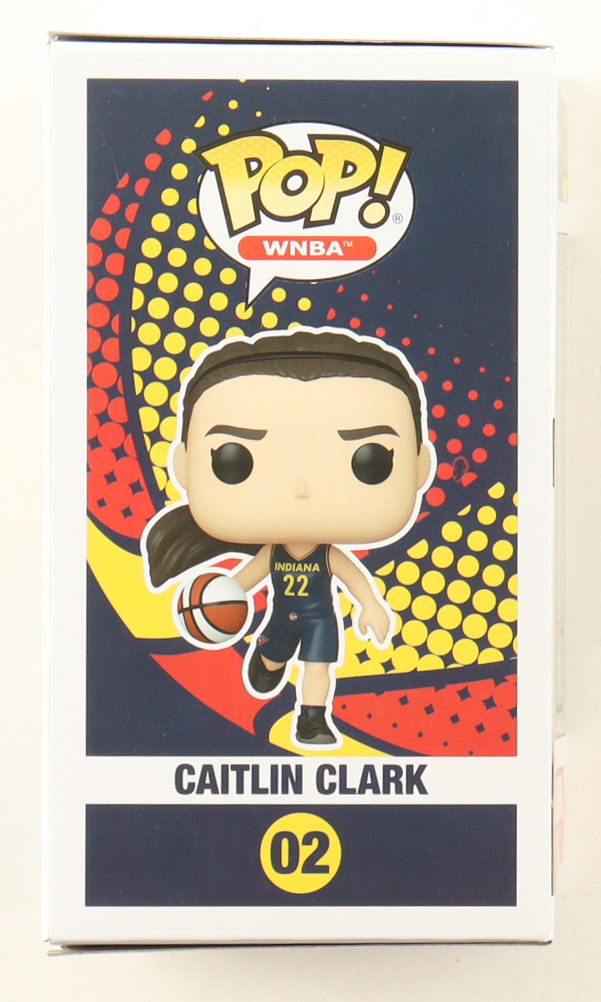 Caitlin Clark Signed Indiana Fever #02 Funko Pop! Vinyl Figure (PSA) at PristineAuction.com Caitlin Clark Signed Indiana Fever #02 Funko Pop! Vinyl Figure (PSA) at PristineAuction.com