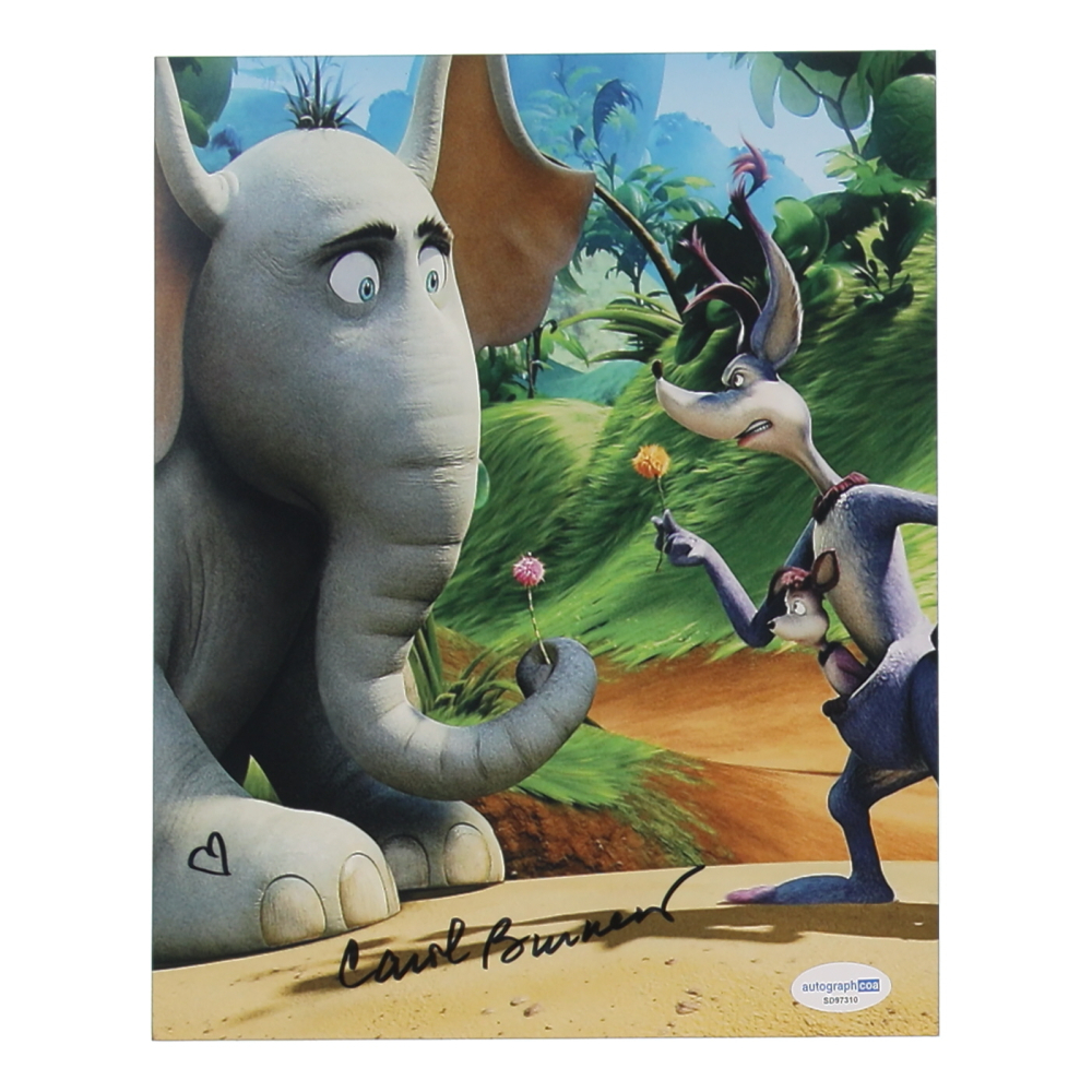 Carol Burnett Signed "Horton Hears a Who!" 8x10 Photo (ACOA) at PristineAuction.com