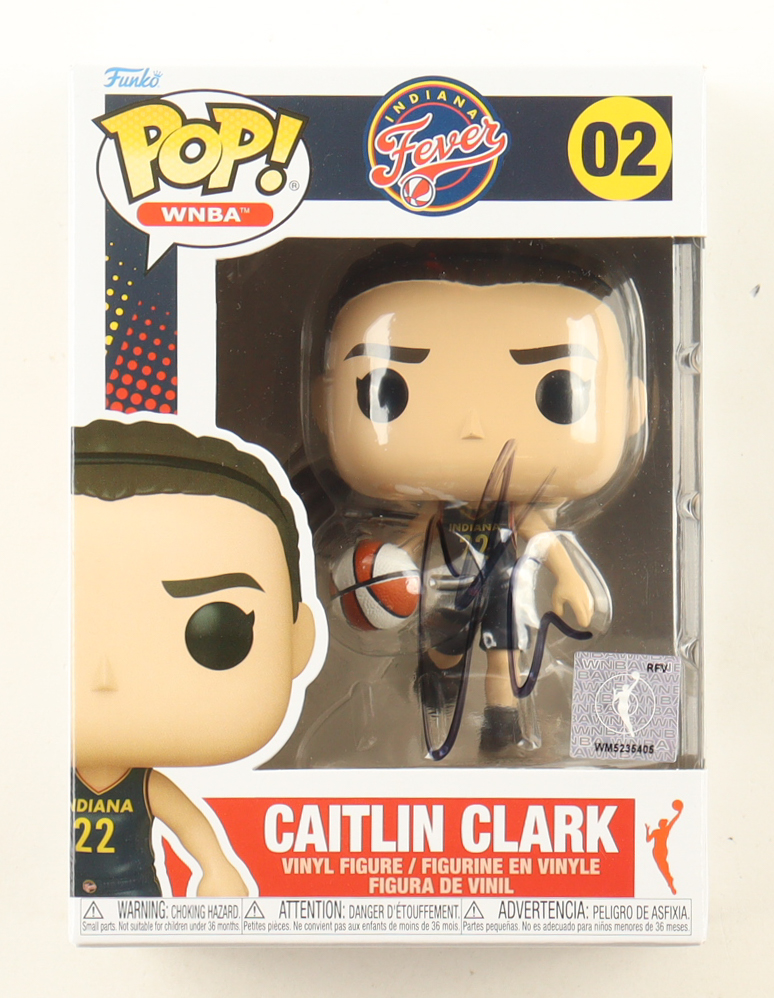 Caitlin Clark Signed Indiana Fever #02 Funko Pop! Vinyl Figure (PSA) at PristineAuction.com Caitlin Clark Signed Indiana Fever #02 Funko Pop! Vinyl Figure (PSA) at PristineAuction.com
