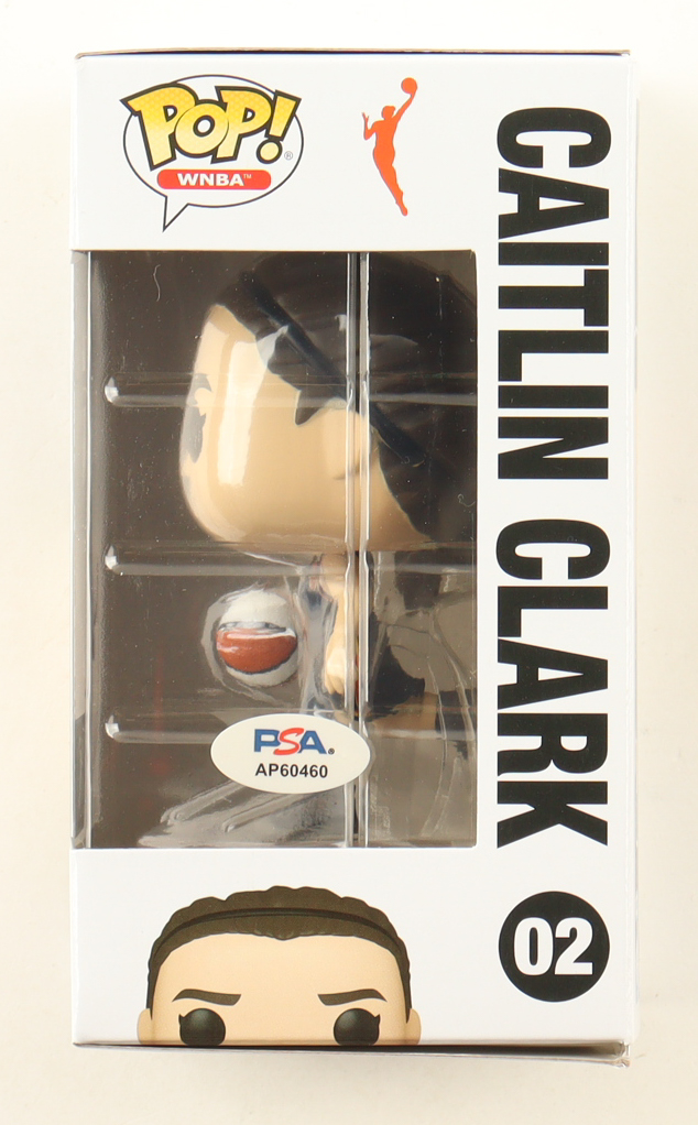 Caitlin Clark Signed Indiana Fever #02 Funko Pop! Vinyl Figure (PSA) at PristineAuction.com Caitlin Clark Signed Indiana Fever #02 Funko Pop! Vinyl Figure (PSA) at PristineAuction.com