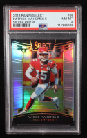 Patrick Mahomes II 2018 Select Silver Prizm #66 (PSA 8) at PristineAuction.com
