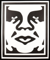 Shepard Fairey - "Obey" Andre the Giant - Signed 25x30 Lithograph (PA) at PristineAuction.com
