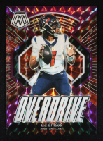 CJ Stroud 2024 Panini Mosaic Overdrive Mosaic Purple #8 #38/49 at PristineAuction.com