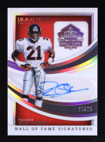 Deion Sanders 2022 Immaculate Collection Immaculate HOF Signatures #7 #23/25 at PristineAuction.com
