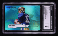 Dan Marino 2014 Flair Showcase Metal Universe Precious Metal Gems Teal #M20 #069/100 (CGC 8) at PristineAuction.com