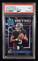 Michael Penix Jr. 2024 Donruss RR Retro #7 RC (PSA 9) at PristineAuction.com