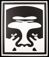 Shepard Fairey - "Obey" Andre the Giant - Signed 25x30 Lithograph (PA) at PristineAuction.com