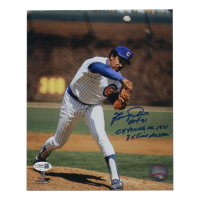 Fergie Jenkins Signed Cubs 8x10 Photo Inscribed "HOF 91," "Cy Young NL 1971" & "3x Time All Star" (JSA) at PristineAuction.com