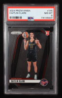 Caitlin Clark 2024 Panini Prizm WNBA #145 RC (PSA 8) at PristineAuction.com