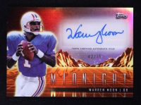 Warren Moon 2024 Topps Midnight Horizon Signatures Dusk #HZSWM #42/75 at PristineAuction.com