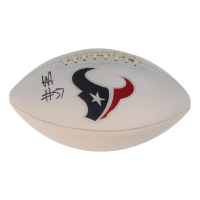 Will Anderson Jr. Signed Texans Logo Football (Beckett) at PristineAuction.com