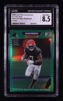 Bijan Robinson 2023 Leaf Web Exclusives Pro Set Green #PSG87 RC #6/10 (CGC 8.5) at PristineAuction.com