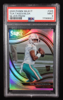 Tua Tagovailoa 2020 Select Silver Prizm #345 RC (PSA 9) at PristineAuction.com