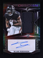 Bijan Robinson 2023 Panini Obsidian #240 JSY AU RC #149/199 at PristineAuction.com