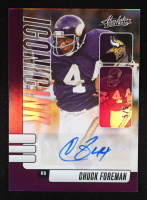 Chuck Foreman 2024 Absolute Iconic Ink Purple #6 #5/5 at PristineAuction.com