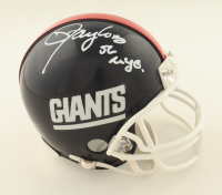 Lawrence Taylor Signed Giants Mini Helmet Inscribed "NYG" (JSA) at PristineAuction.com