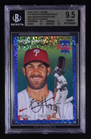 Bryce Harper 2023 Topps Chrome Platinum Anniversary Blue Mini-Diamond Refractors #337 #185/199 (BGS 9.5) at PristineAuction.com
