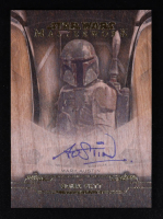 Mark Austin as Boba Fett 2019 Topps Star Wars Masterwork Autographs Wood #AMA #03/10 at PristineAuction.com