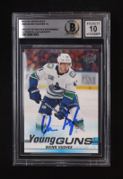Quinn Hughes Signed 2019-20 Upper Deck #249 RC (BGS | Auto 10) at PristineAuction.com