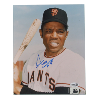 Willie Mays Signed Giants 8x10 Photo (JSA) at PristineAuction.com