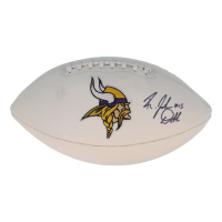 Joshua Dobbs Signed Vikings Logo Football (JSA & PIA) at PristineAuction.com