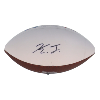 Kayvon Thibodeaux Signed Giants Logo Football (Giants) at PristineAuction.com