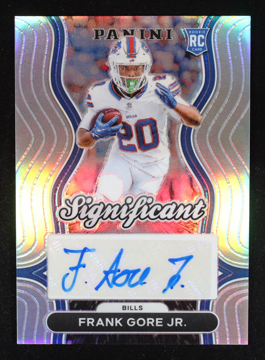 Frank Gore Jr. 2024 Panini Prizm Significant Signatures #91 RC at PristineAuction.com Frank Gore Jr. 2024 Panini Prizm Significant Signatures #91 RC at PristineAuction.com