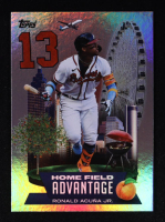 Ronald Acuna Jr 2022 Topps Home Field Advantage #HA2 at PristineAuction.com