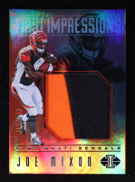 Joe Mixon 2017 Panini Illusions First Impressions Memorabilia Blue #14 #015/100 RC at PristineAuction.com