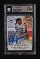 Alex Rodriguez Signed 2013 Topps Tribute #3 (BGS) at PristineAuction.com