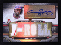 Jimmy Rollins 2024 Topps Triple Threads Autograph Relics #TTARJRO2 #07/36 at PristineAuction.com