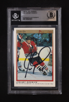 Jeremy Roenick Signed 1990-91 OPC Premier #100 RC (BGS) at PristineAuction.com