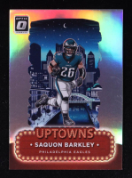 Saquon Barkley 2024 Donruss Optic Uptowns #17 at PristineAuction.com